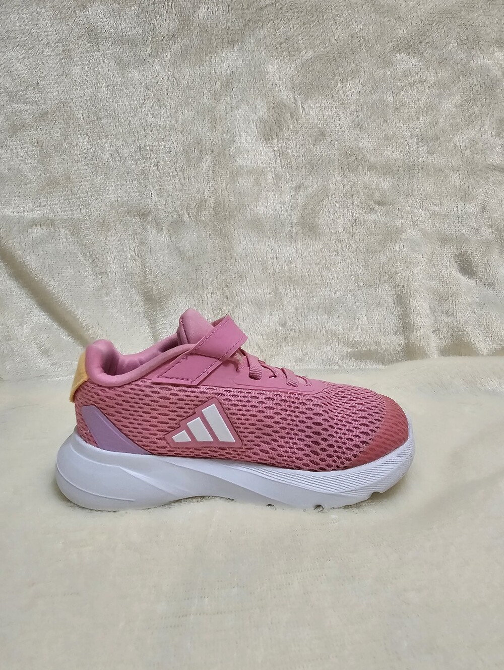 Adidas Duramo SL l'Bliss Pink Sneakers Shoes Girls Toddler Child Sz 9 Kids - Picture 8 of 14